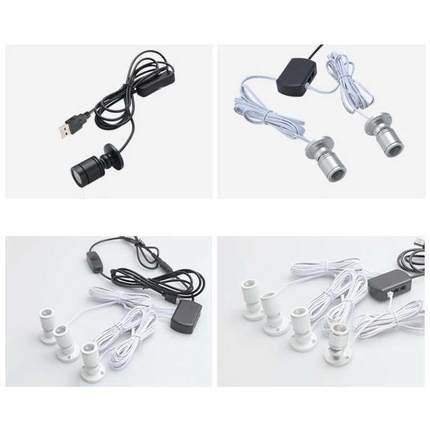 Mini LED Spot Downlight 1W 5V USB dimmable spotlight model d