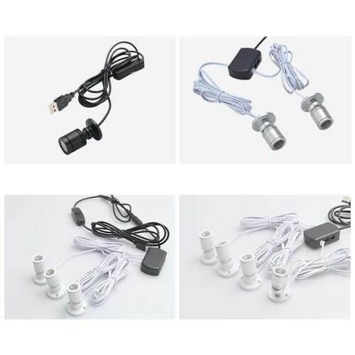 Mini LED Spot Downlight 1W 5V USB dimmable spotlight model d
