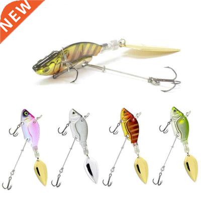 Se uelo de Pesca de Metal VIB, cebo con vibración, cuchara