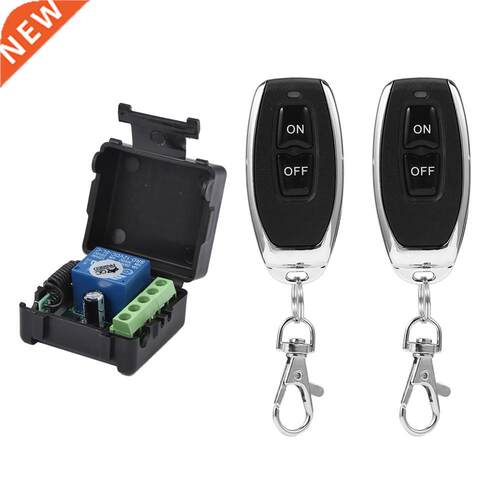 433M Universal Wireless Remote Control Switch DC12V 1CH Rela