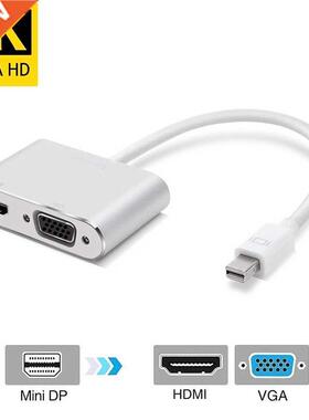 Mini DP Displayport to HDMI 4K 2K VGA 1080P Output Mirror Ex