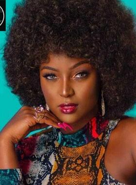 Bob Cap Afro Wig Human Hair Wigs Brazilian Lace Salon Root