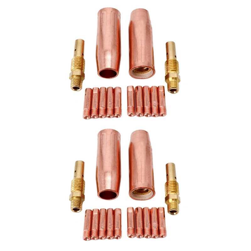 28Pcs Mig Welding Torch Accessories Kit for Tweco Mini /1 &a