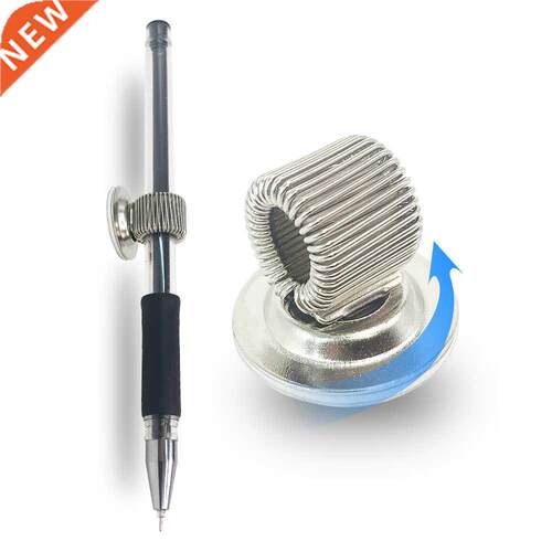Hot Sale Metal Single Hole Pen Loop Holder Rotatable Self Ad
