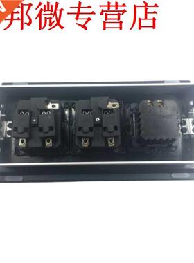 Metal Plate Slide Pattern Hidden 2 Power EU Socket Dual USB