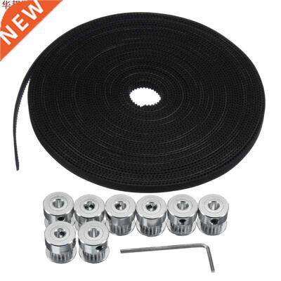 10m 33ft 20T GT2 Timing Belt 6mm Wide 10X Pulley 适用于 3D p