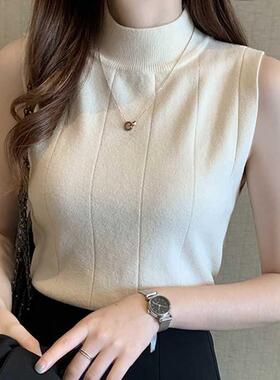 Blouse Women Blusas Mujer De Moda 2021 Verano Sleeveless Kni