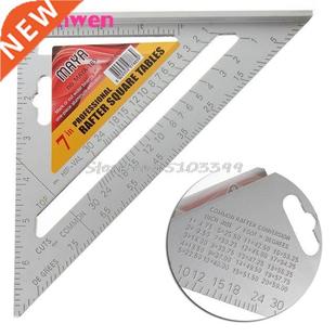 7 Square Carpenter's Measuring Ruler Layout Tool Triangle A