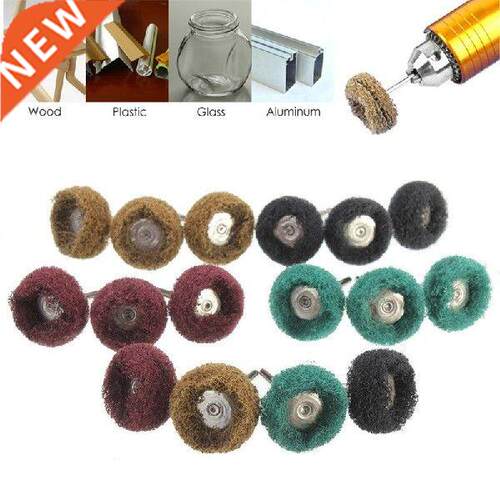 10pcs Nylon Fiber abrasive brush Scouring Pad mm Shank