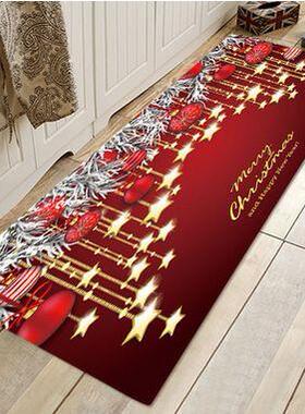 4-Type 5-Size Christmas Decorative Carpets Anti-slip