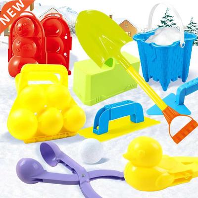9PCS Duck Shape Snowball Maker Snowball Making Clamp ABS