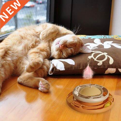 Pet Cat Toy Puzzle Interactive Cat Toy Cat Stick with