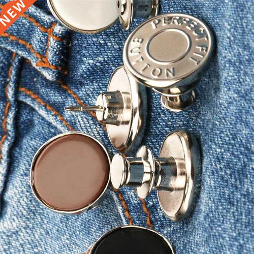 Detachable Metal Buttons Snap Fastener Pants Pn for Jeans R