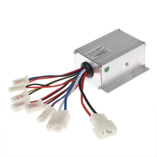 DC 24V 250W Motor Speed Brush Controller For Electric Bicycl