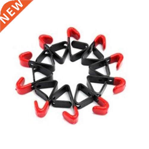 Garage Garden Tool Organizer Steel Wall Mount Hooks 10 Pack
