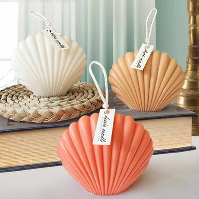 3D Seashell Shell Candle Silicone Moulds Cake Decoration