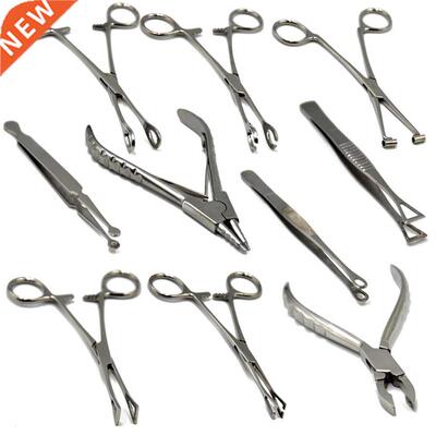 1Pc Surgical Steel Opening Closing Needle Ball Clamp Plier D