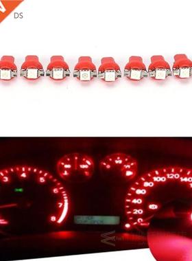 10Pcs T5 B8 5050 1smd LED Car Auto Dashboard nstrument Wedg