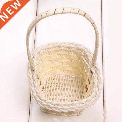 Hand Made Wicker Basket Wicker Flower Basket Shopping