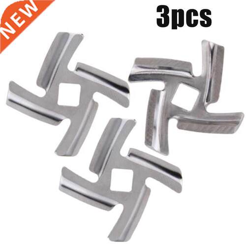 1/3PCS Stainless Steel Inner Hole 8mm Meat Grinder Parts Bla