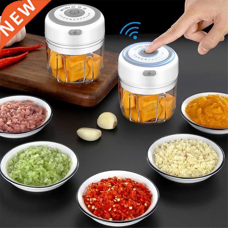 Mini USB Electric Garlic Masher Wireless Garlic Grinder