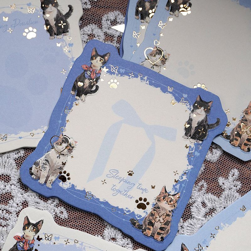 三月纪共眠时光烫金凹凸版便签本