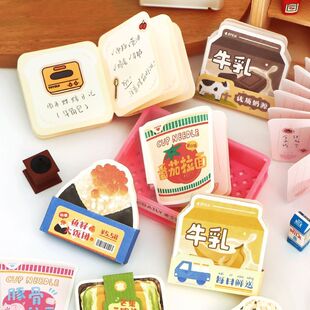 信的恋人便利店里有什么趣味DIY手账豆本素材包创意手工折纸迷你机关便签本手账装饰素材纸记事留言小本子