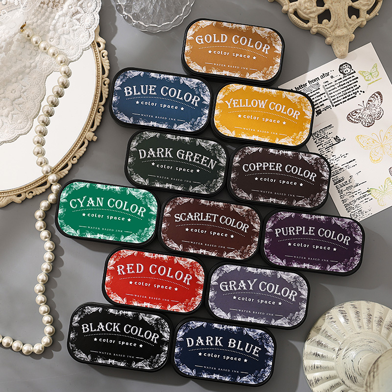 悦真彩色空间水性印泥