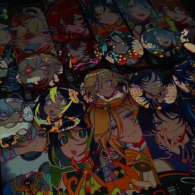 万圣化妆舞会 散兵达达利亚等 反光徽章,模玩/动漫/周边/娃圈三坑/桌游,动漫挂件/文具,淘宝优惠券,粉丝福利购,淘宝优惠卷