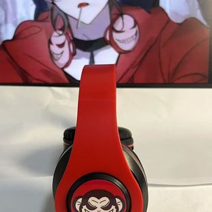 惊封周边牧四诚猴子头戴式cos耳机贴卡通动漫周边 我在惊悚游戏里
