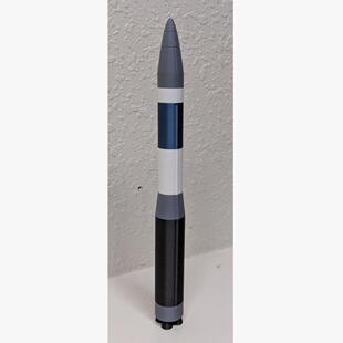民兵3型洲际弹道导弹模型 军事武器弹药拼装军迷收藏摆件教具礼物