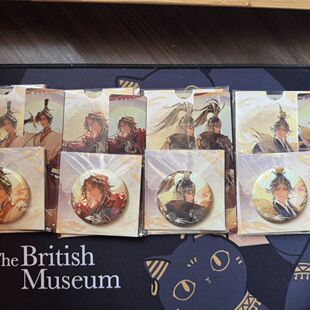 忘川风华录 团圆人联动嬴政刘秀刘彻朱棣吧唧书签纪念卡 正品