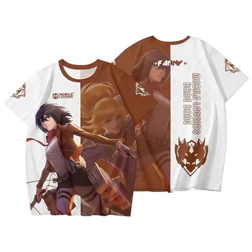 决胜巅峰短袖游戏周边希雅莱斯丽哈里斯同款男学生上衣T恤cos夏季