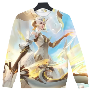 新款王者荣耀伽罗太华短袖兔年限定浮生妄夏季T恤百相守梦刘备瑶