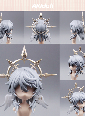 AKIdoll/223代餐星期日gsc头壳代餐星铁周天ob11/22娃头建模打印