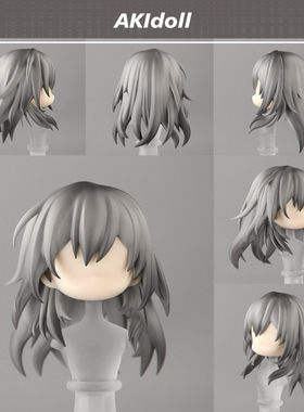 AKIdoll/212代餐星gsc头壳代餐星铁女主ob11/22娃头建模打印件