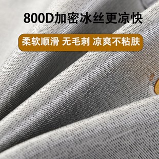 優(yōu)選兒童冰絲枕h套30x50幼兒園卡通寶寶涼席枕套40x60學(xué)生枕芯.