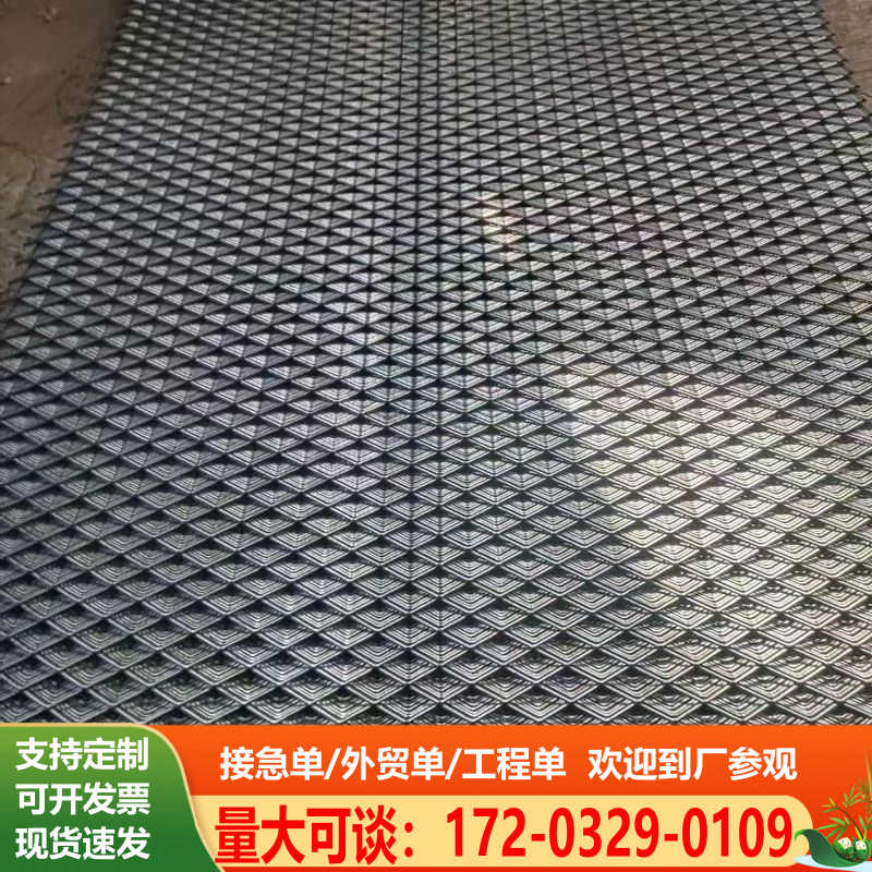 菱形钢板网加粗加厚养殖护栏围网围栏隔离格网罩重型专用网