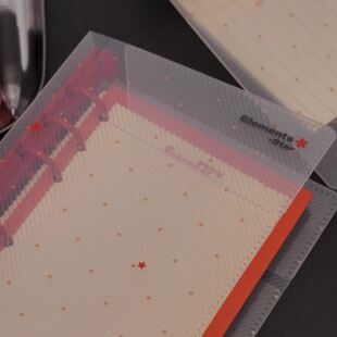 【Elements】系列活页壳|奇葩A6/标准A6活页壳|活页手账本活页本