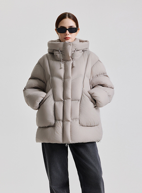 Vittorio Di Giacomo/迪伽默 泡芙款羽绒服女中长款-DJM122415