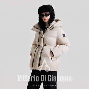 VittorioDiGiacomo/迪伽默抽绳款羽绒服-DJM122413