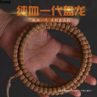 正宗一代爆肉盘龙纹金刚菩提