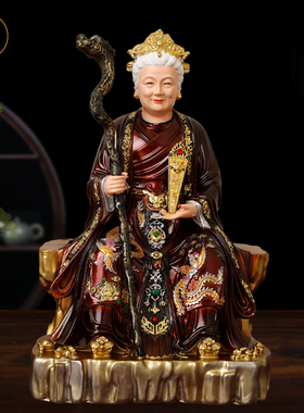 泰山奶奶神像碧霞元君神像古彩