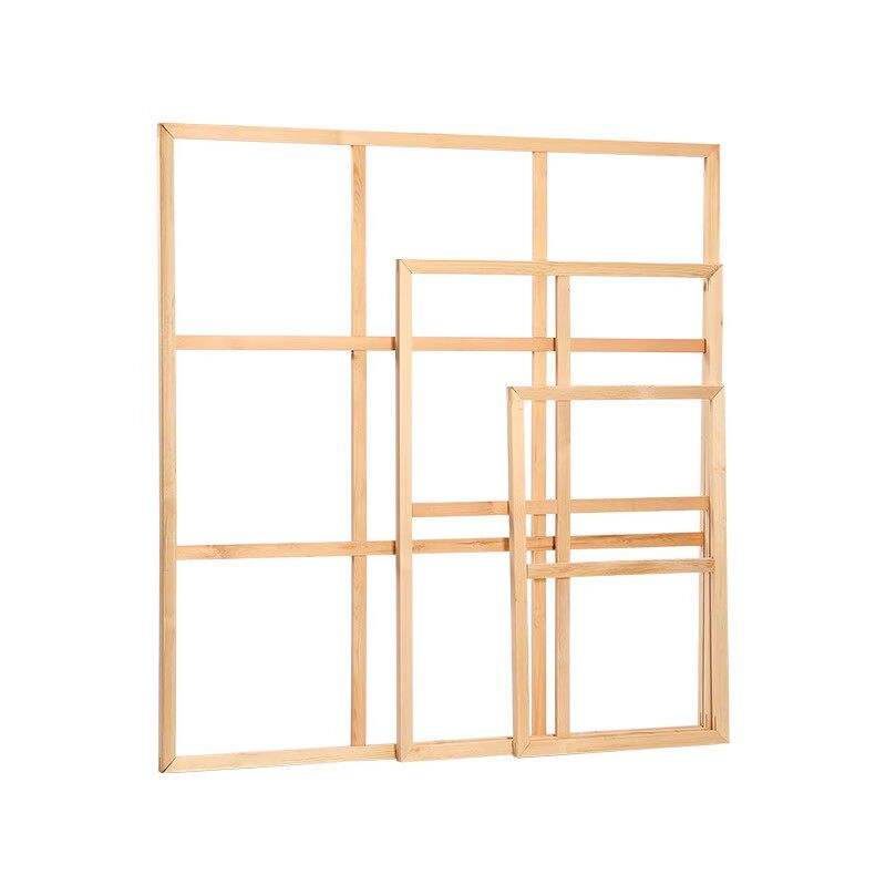 小红书DIY挂毯外框 挂画实木松木油画框 挂墙