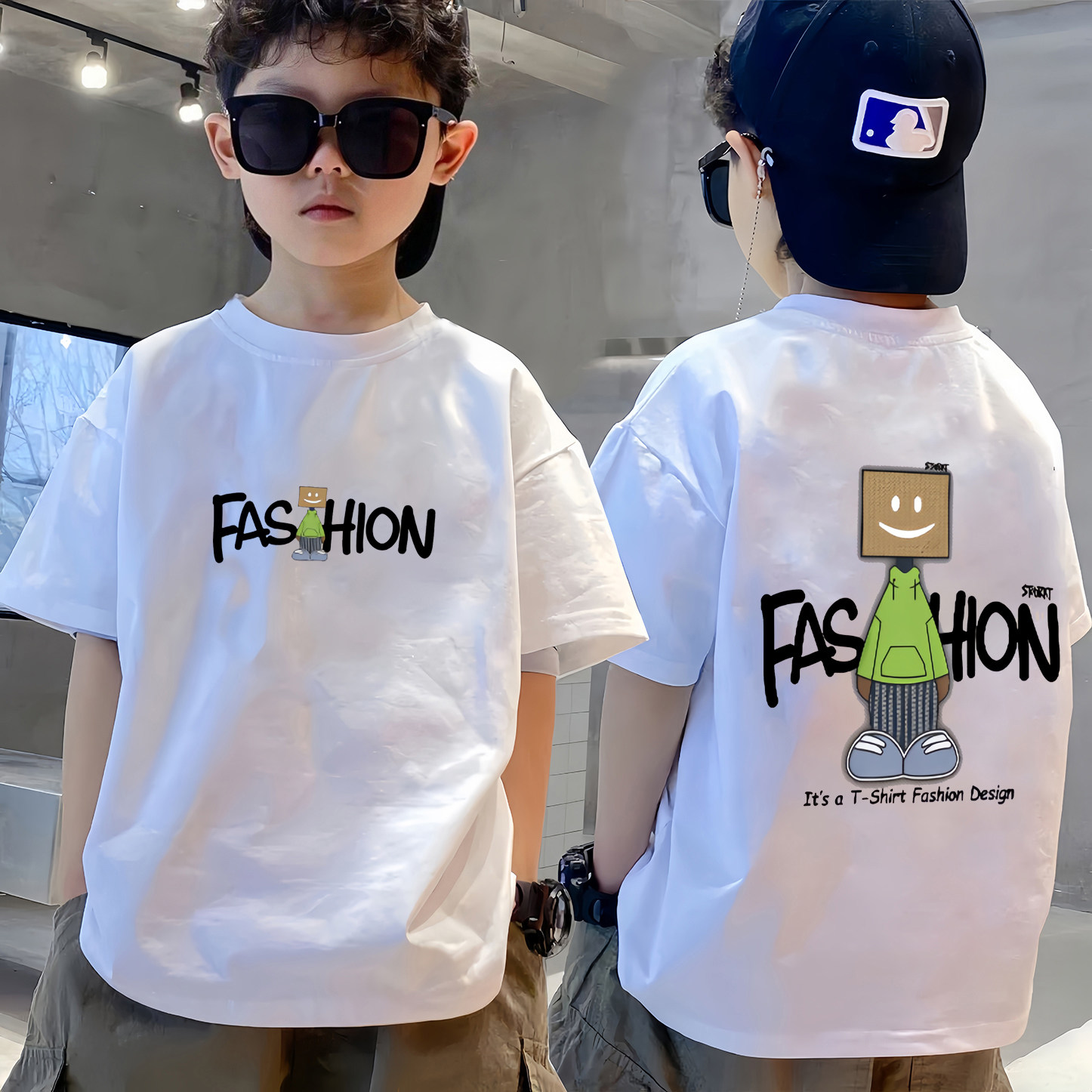 100%纯棉男童t恤短袖夏季2026新款儿童中大童男孩上衣半袖服装潮,童装/婴儿装/亲子装,T恤,淘宝优惠券,粉丝福利购,淘宝优惠卷