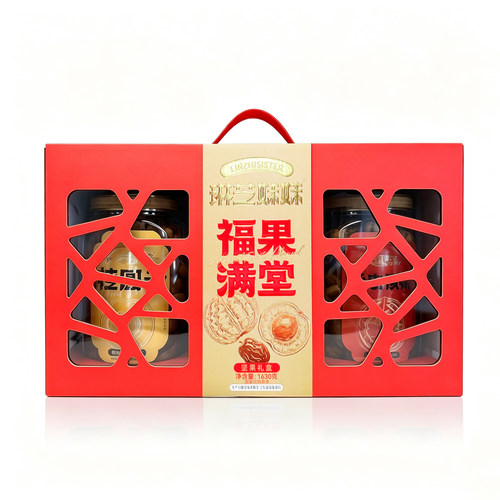 琳芝妹妹福果满堂礼盒装高档坚果零食大礼包送礼佳品混合干果
