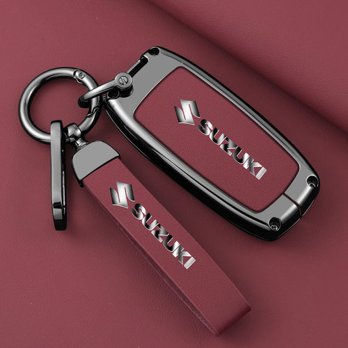 适用于长安铃木solio钥匙套天语sx4维特拉骁途锋驭铃木mh34包扣男