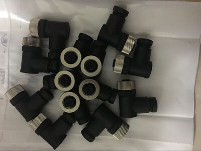 现货M12插头连接器E11504 E11506 E11508 E11509 E11658保质2年