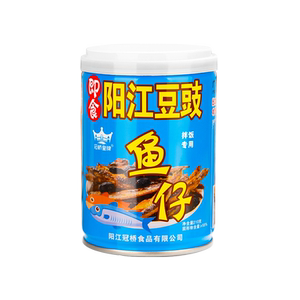 阳江豆豉鱼仔拌饭酱210g+虾仔豆豉酱210g下饭酱即食香辣开胃拌面