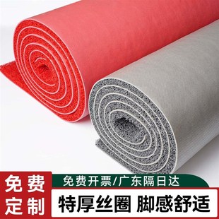 丝圈地垫加厚地毯商用进门入户门口楼梯电梯防滑U脚垫防水垫户外